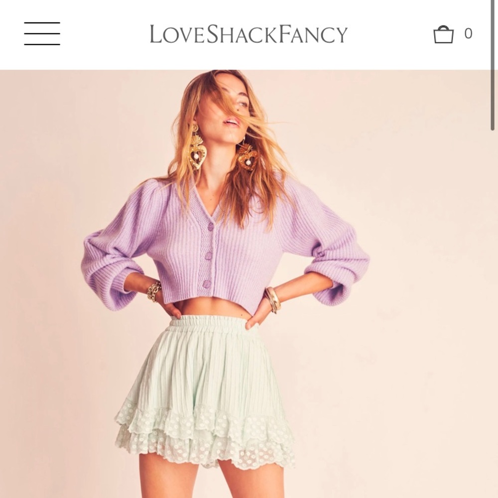 LoveShackFancy Avignon Cardigan bought for $385